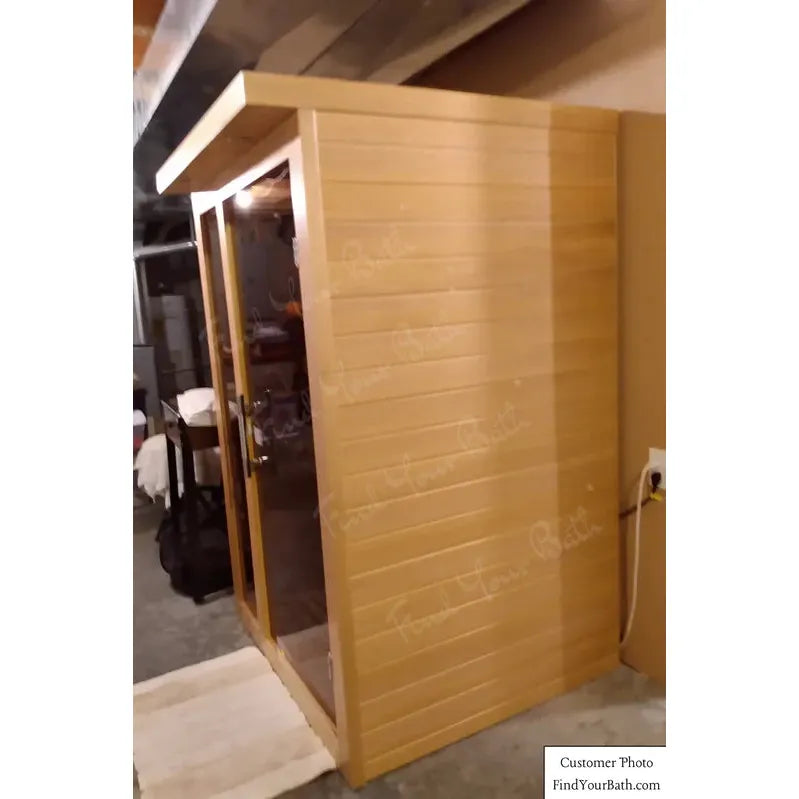 Golden Designs "Bari-Llumeneres" 2-Person Ultra Low EMF FAR Infrared Sauna