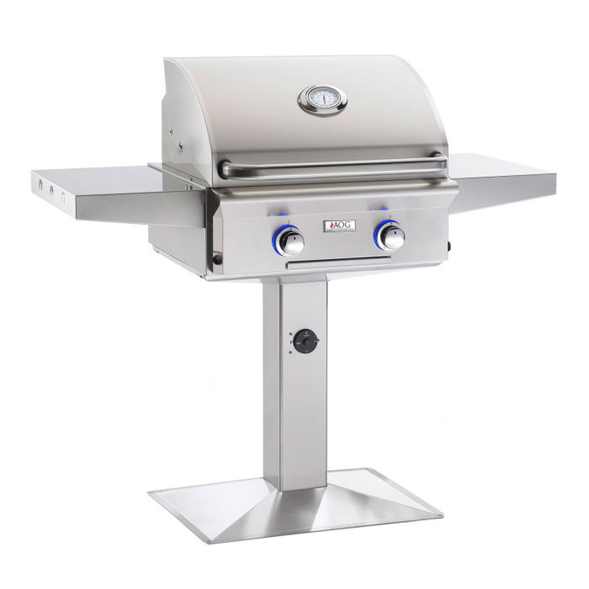 American Outdoor Grill 24 Inch Gas Grill On Pedestal