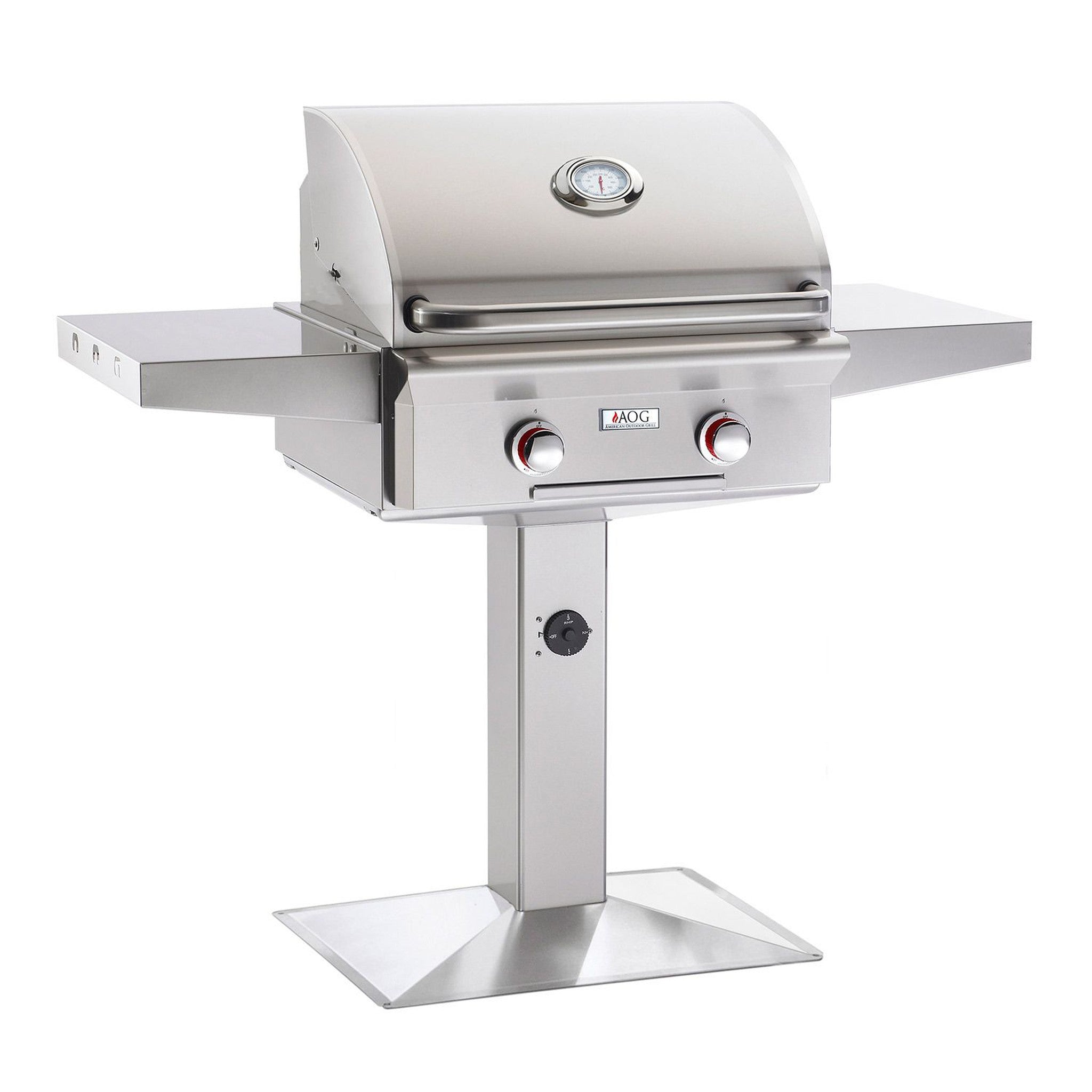 American Outdoor Grill T-Series 24 Inch Gas Grill On Pedestal