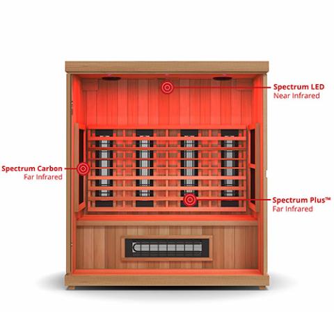 Finnmark Designs 3-4-Person Full Spectrum Infrared Sauna | FD-KN003