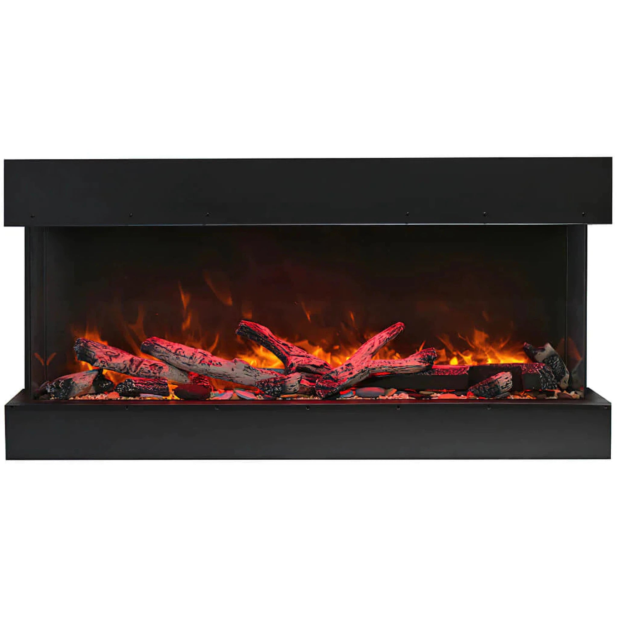 Remii Bay-Slim - 3 Sided Electric Fireplace