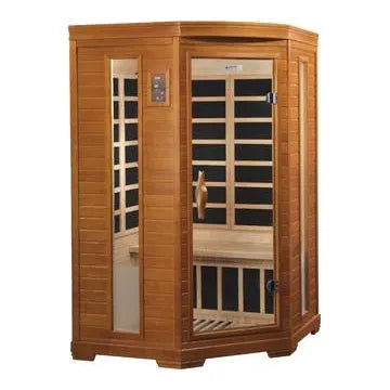 Golden Designs Dynamic "Heming" 2-person FAR Infrared Low EMF Sauna