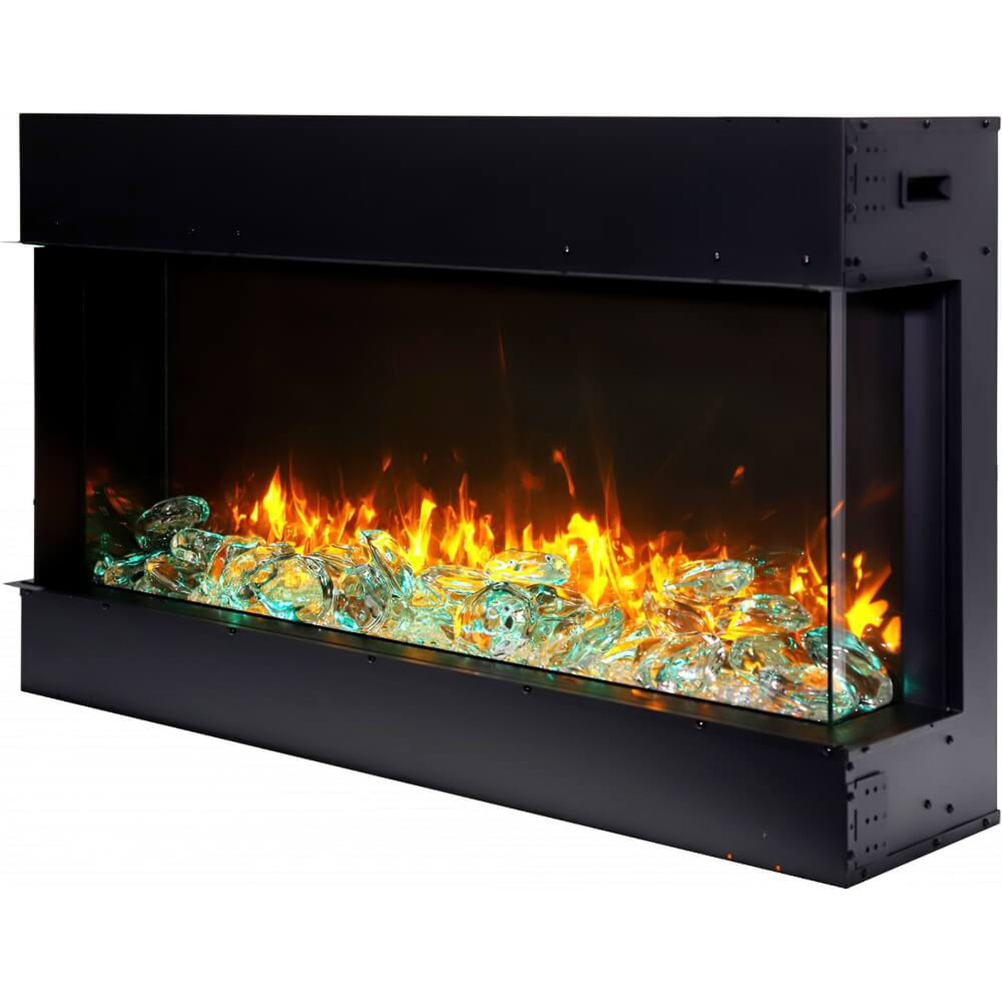 Remii Bay-Slim - 3 Sided Electric Fireplace