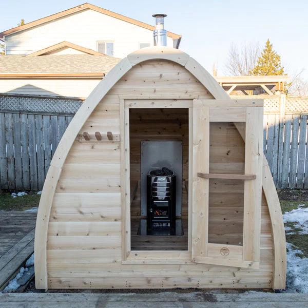 Dundalk Leisurecraft Canadian Timber MiniPOD 2-4 Person Sauna CTC77MW