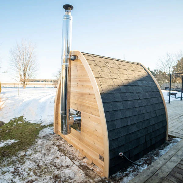 Dundalk Leisurecraft Canadian Timber MiniPOD 2-4 Person Sauna CTC77MW