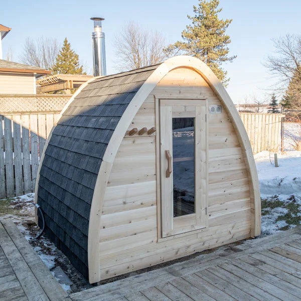 Dundalk Leisurecraft Canadian Timber MiniPOD 2-4 Person Sauna CTC77MW