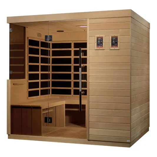 Golden Designs "La Sagrada" Ultra Low EMF FAR Infrared Sauna 6-Person