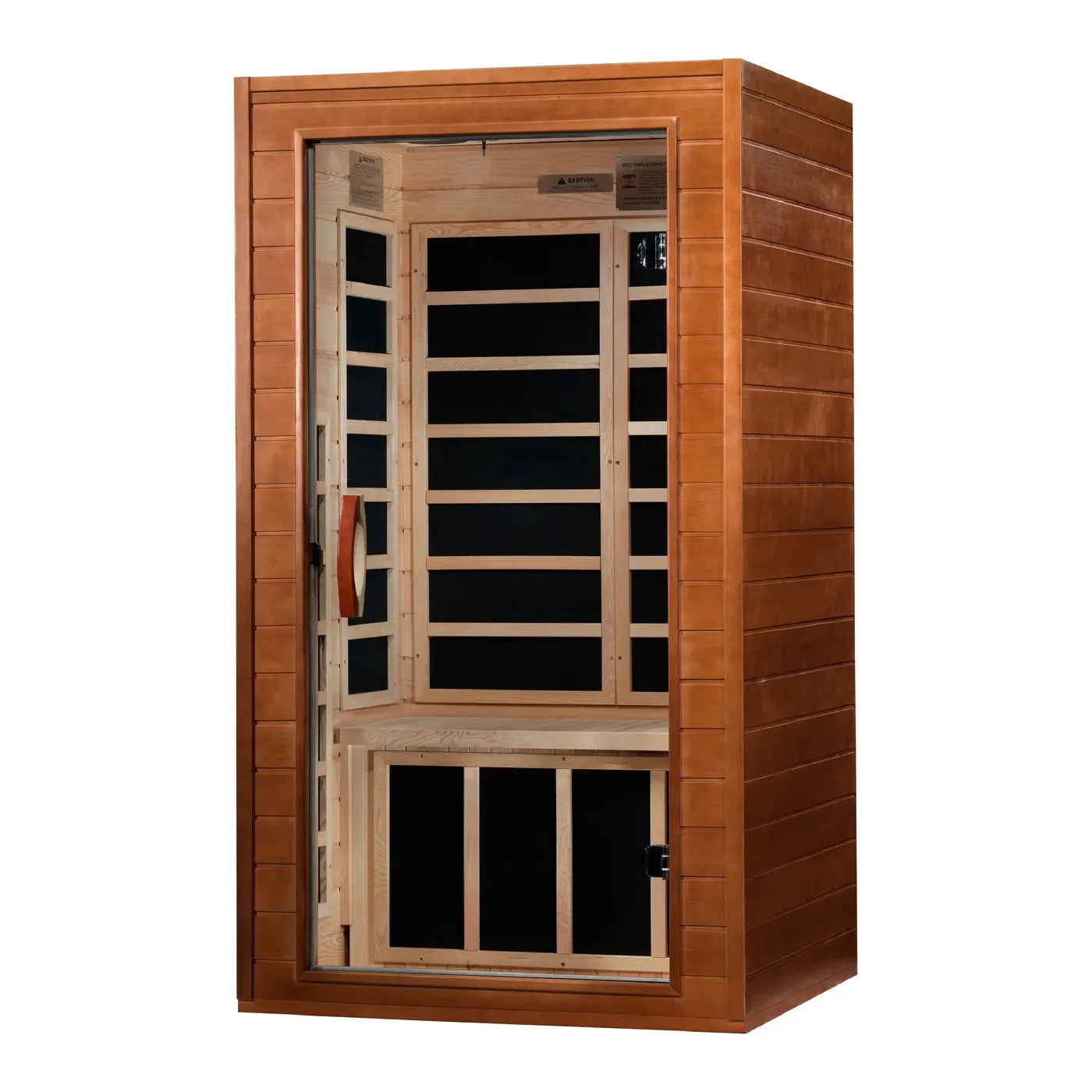 Golden Designs Dynamic "Cordoba Elite" 2-person Ultra Low EMF FAR Infrared Sauna w/ Hemlock