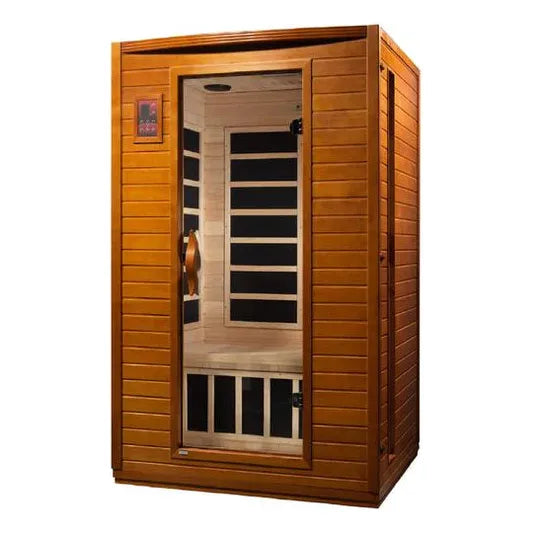 Golden Designs Sauna Dynamic "Versailles" 2-person FAR Infrared Sauna Low EMF