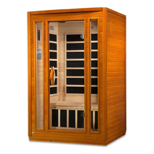 Golden Designs Dynamic "San Marino" 2-person FAR Infrared Sauna Low EMF