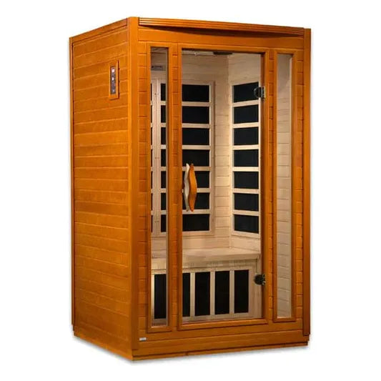 Golden Designs Dynamic "San Marino" 2-person FAR Infrared Sauna Low EMF