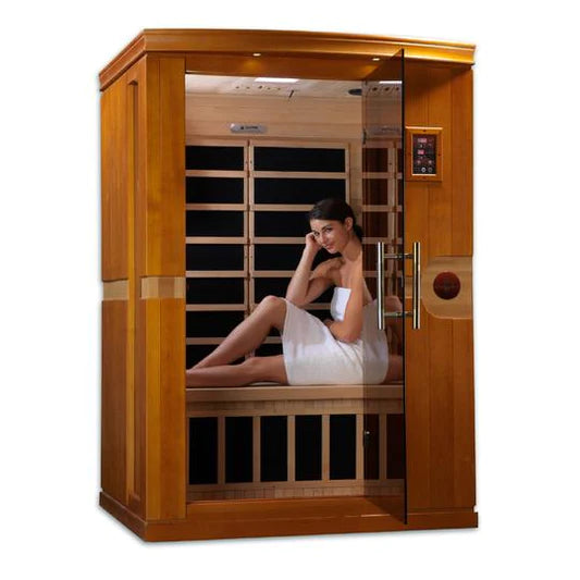 Golden Designs Dynamic "Venice" 2-Person Low EMF Far Infrared Sauna