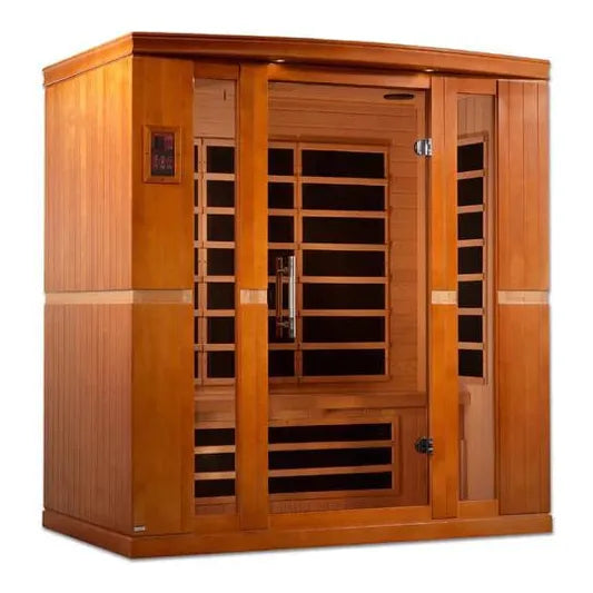 Golden Designs Sauna Dynamic "Bergamo" 4-person FAR Infrared Sauna Low EMF