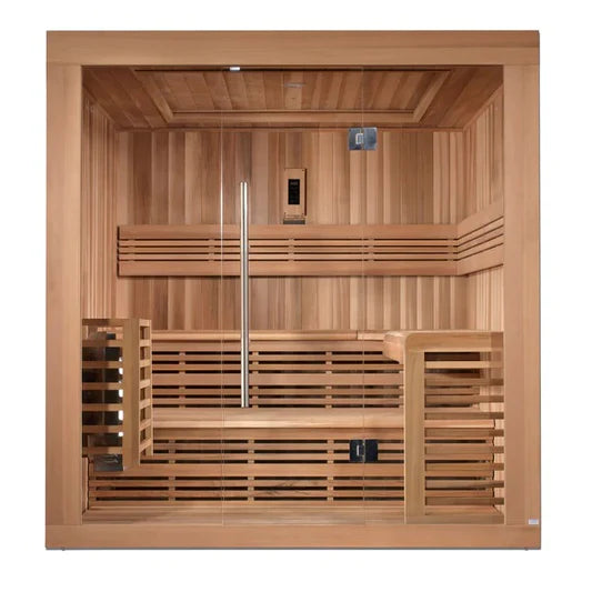 Golden Designs "Osla" Edition 6-Person Traditional Steam Sauna - Canadian Red Cedar