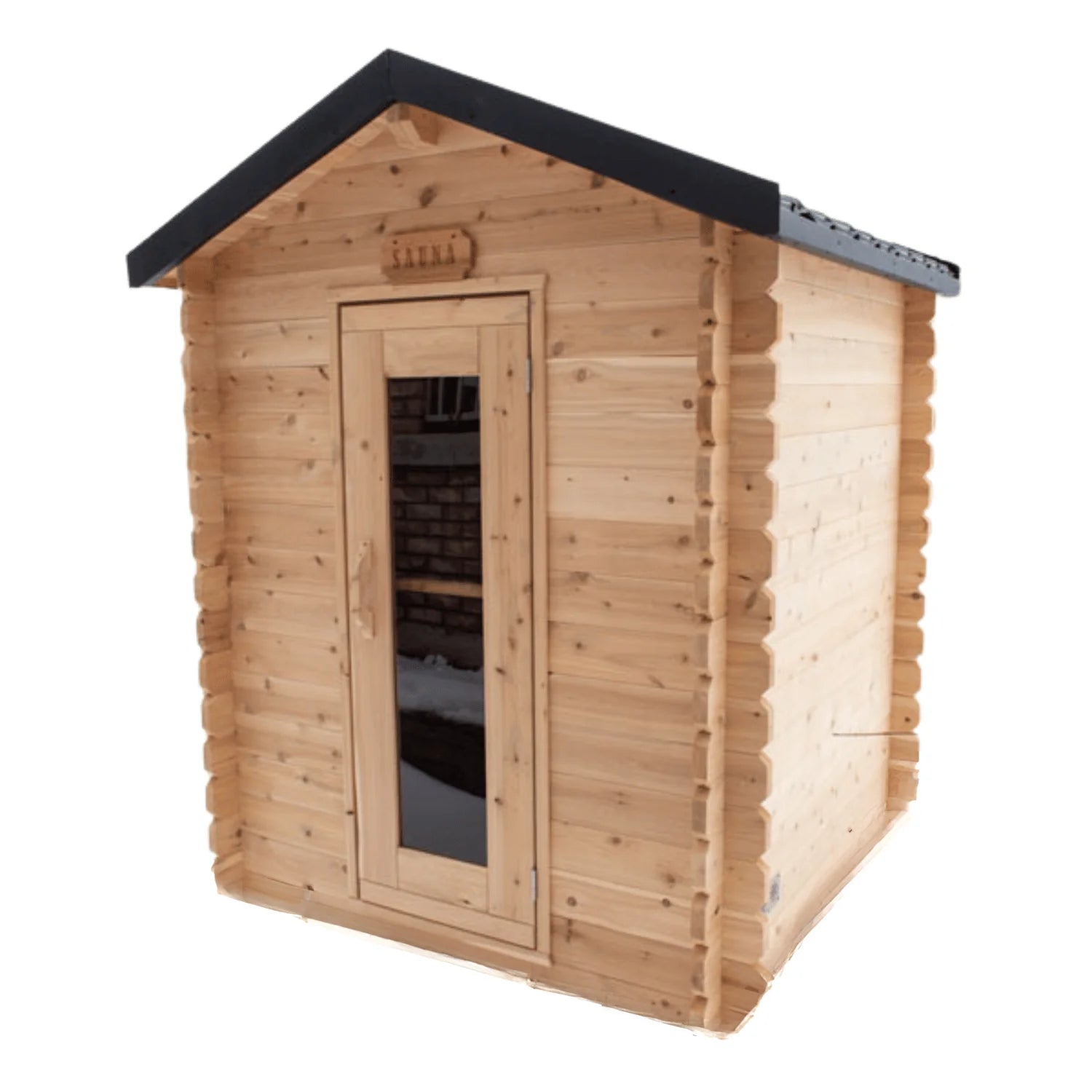 Dundalk Leisurecraft Canadian Timber 2-3 Person Granby Cabin Sauna | CTC66W