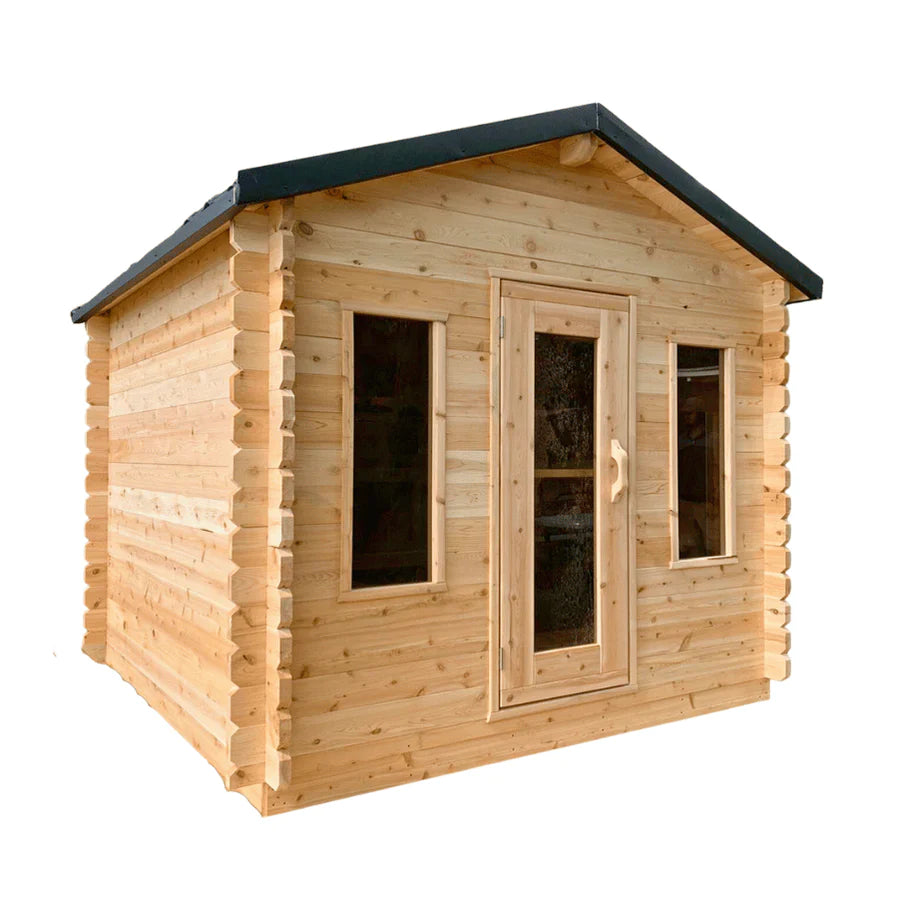 Dundalk Leisurecraft Canadian Timber 6 Person Georgian Cabin Sauna | CTC88W