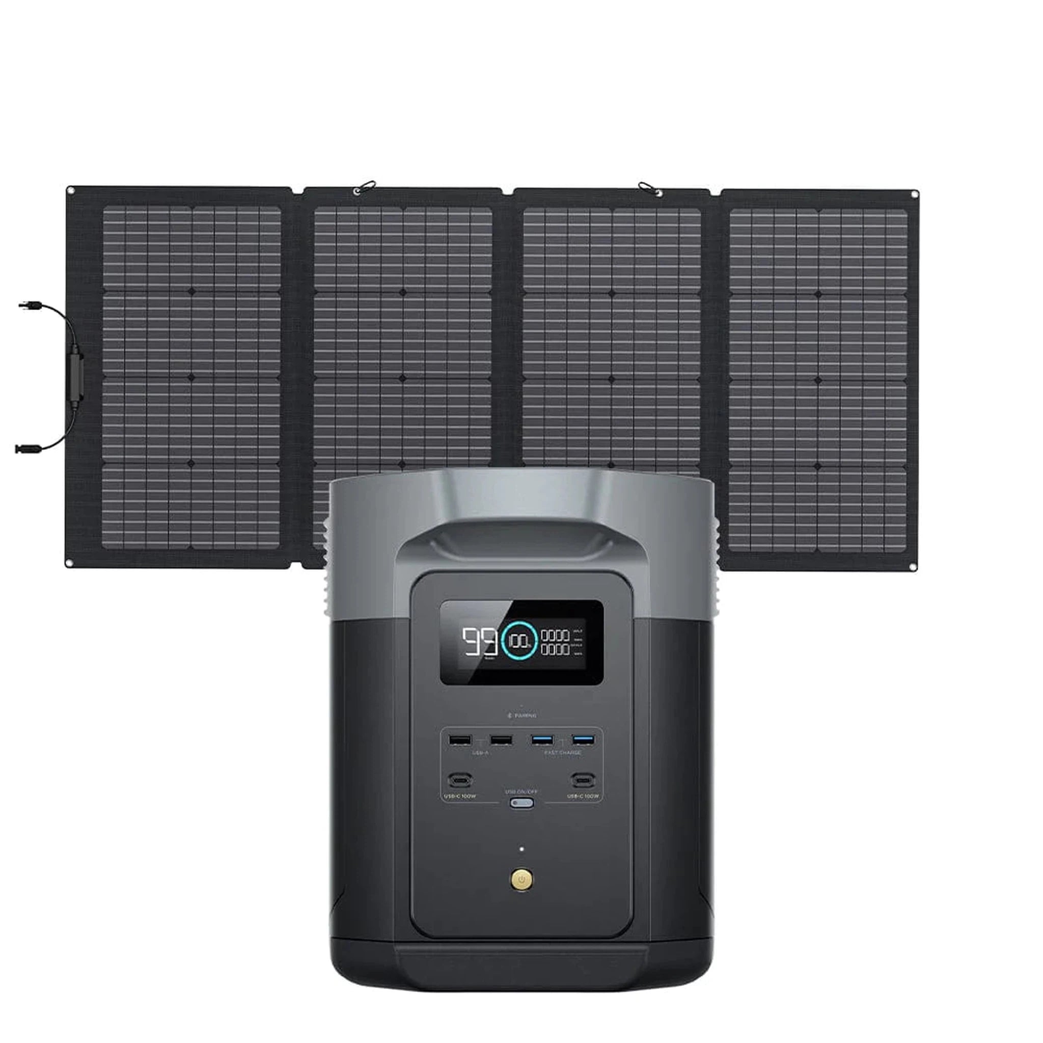 EcoFlow DELTA 2 Max + 1*220W Solar Panel