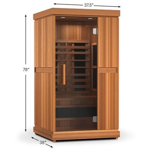 Finnmark Designs 1-Person Full Spectrum Infrared Sauna | FD-KN001