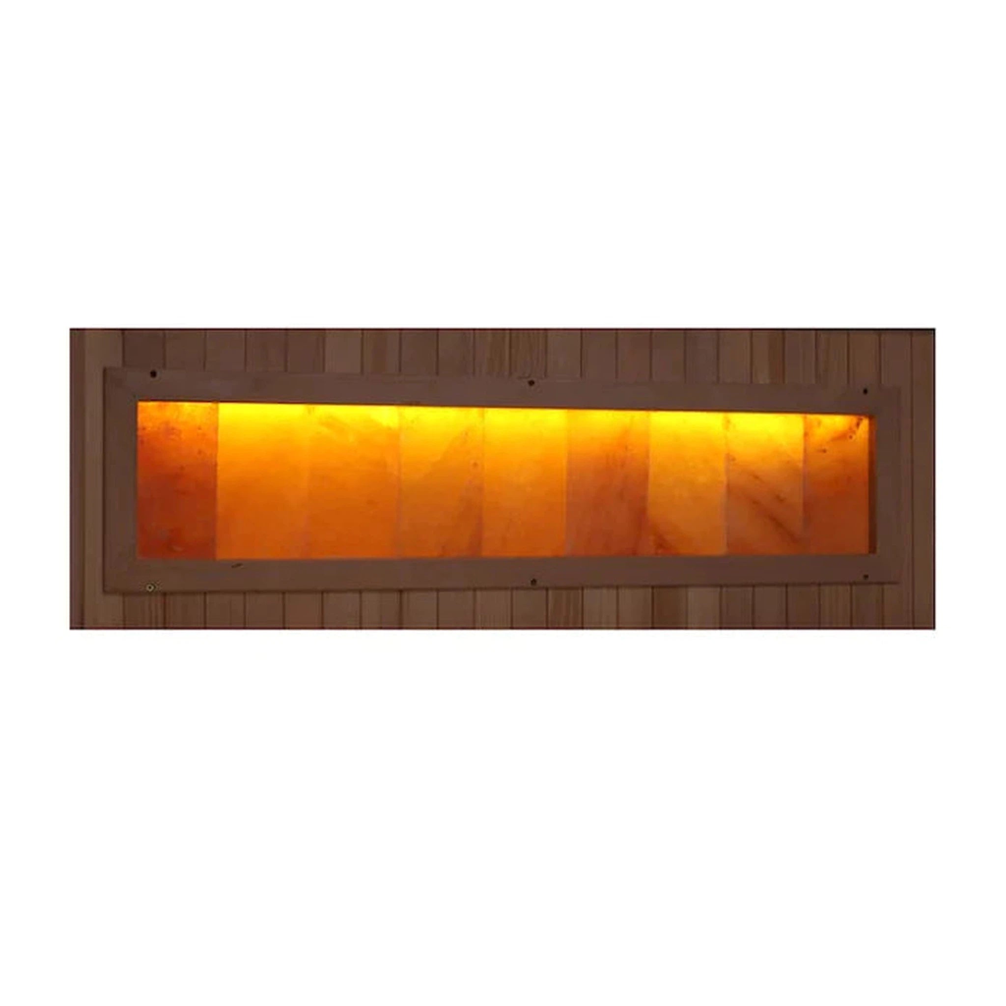 Golden Designs 2-Person "Hotel Edition" Full Spectrum PureTech™ Near Zero Infrared Sauna with Himalayan Salt Bar (Canadian Hemlock)