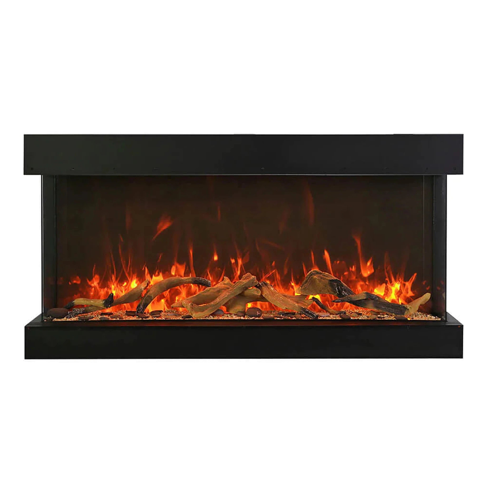 Amantii True View XL Extra Tall - 3 Sided Electric Fireplace