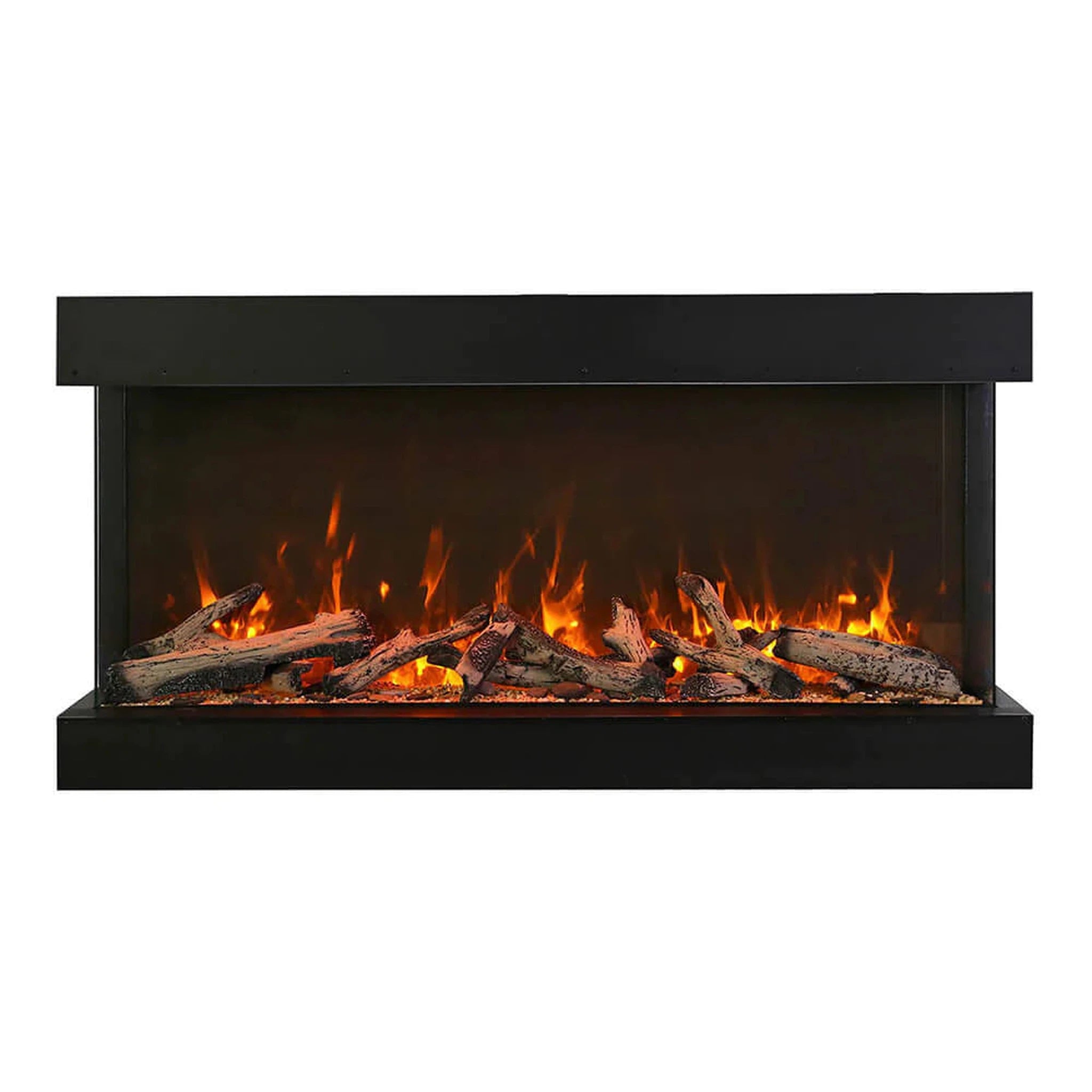 Amantii True View XL Extra Tall - 3 Sided Electric Fireplace