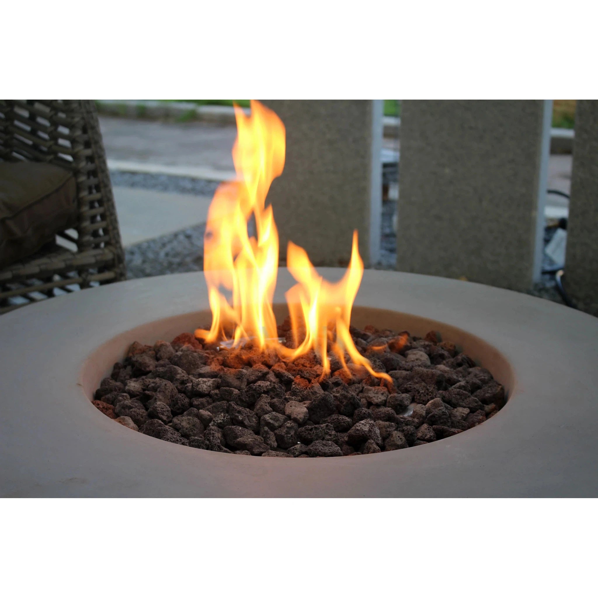 Elementi Lunar Bowl Fire Table