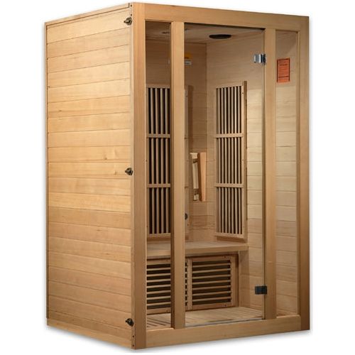 Maxxus Seattle 2-Person Near Zero EMF (Under 2MG) FAR Infrared Sauna (Canadian Hemlock)