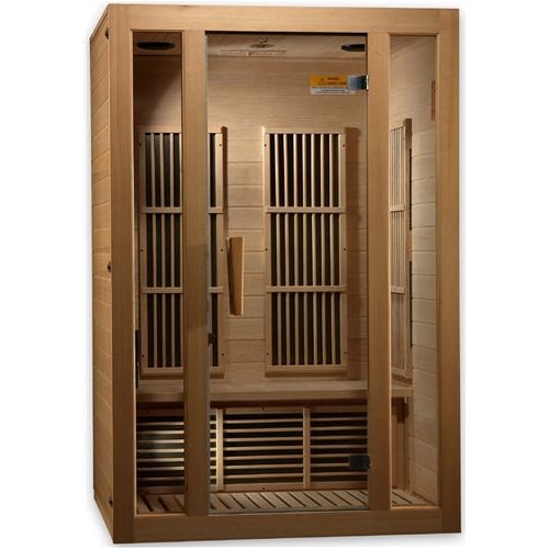 Maxxus Seattle 2-Person Near Zero EMF (Under 2MG) FAR Infrared Sauna (Canadian Hemlock)