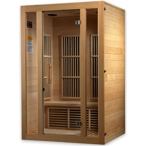 Maxxus Seattle 2-Person Near Zero EMF (Under 2MG) FAR Infrared Sauna (Canadian Hemlock)