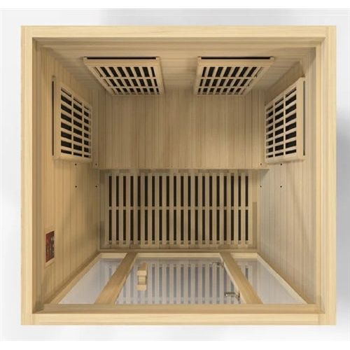 Maxxus Seattle 2-Person Near Zero EMF (Under 2MG) FAR Infrared Sauna (Canadian Hemlock)