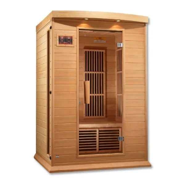 Maxxus 2-Person Low EMF (Under 8MG) FAR Infrared Sauna (Canadian Red Cedar)