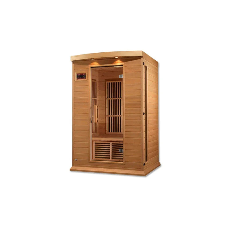 Maxxus 2-Person Low EMF (Under 8MG) FAR Infrared Sauna (Canadian Red Cedar)