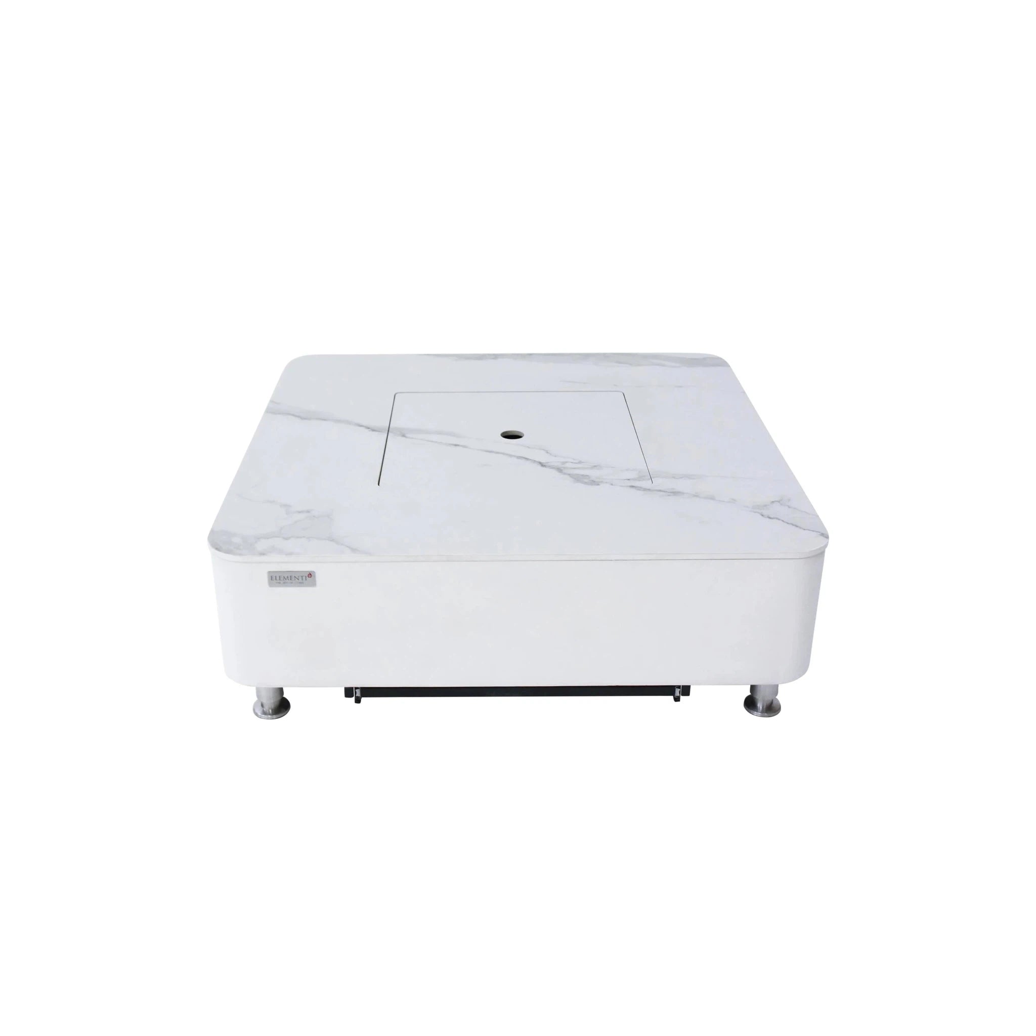 Elementi Plus ANNECY Marble Porcelain Fire Table