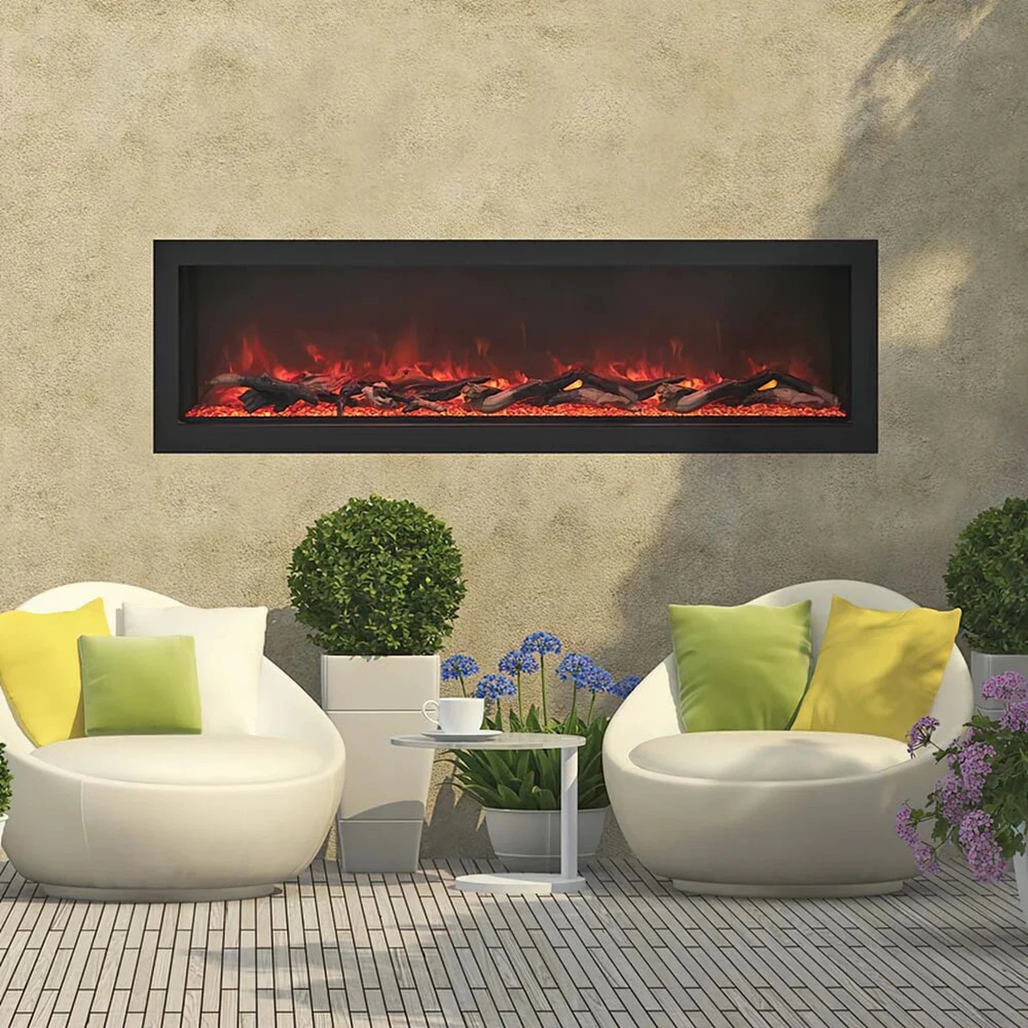 Remii Extra Tall - 18" High Electric Fireplace