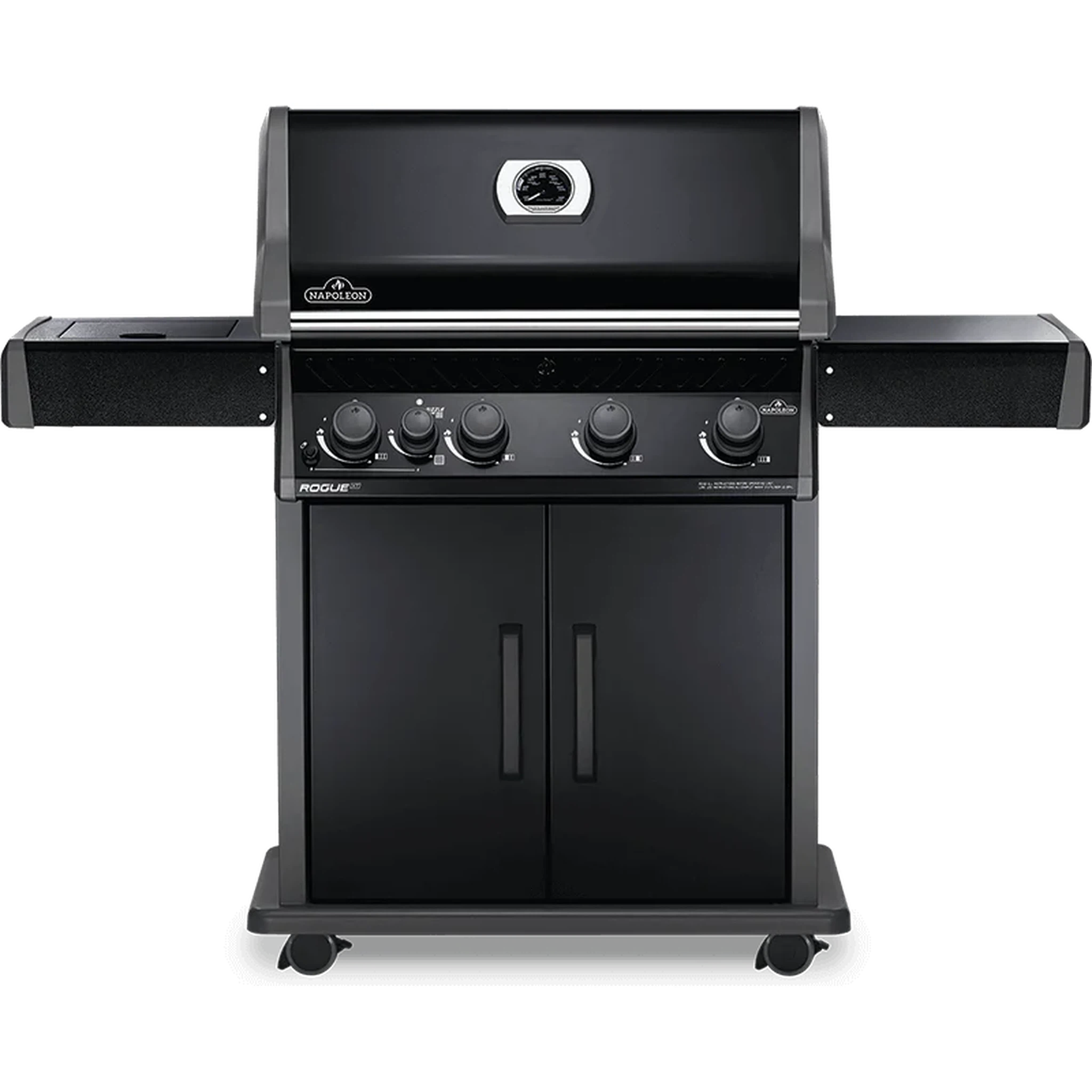 Napoleon Rogue XT 525 SIB Freestanding Gas Grill with Infrared Side Burner - Stainless Steel/Black