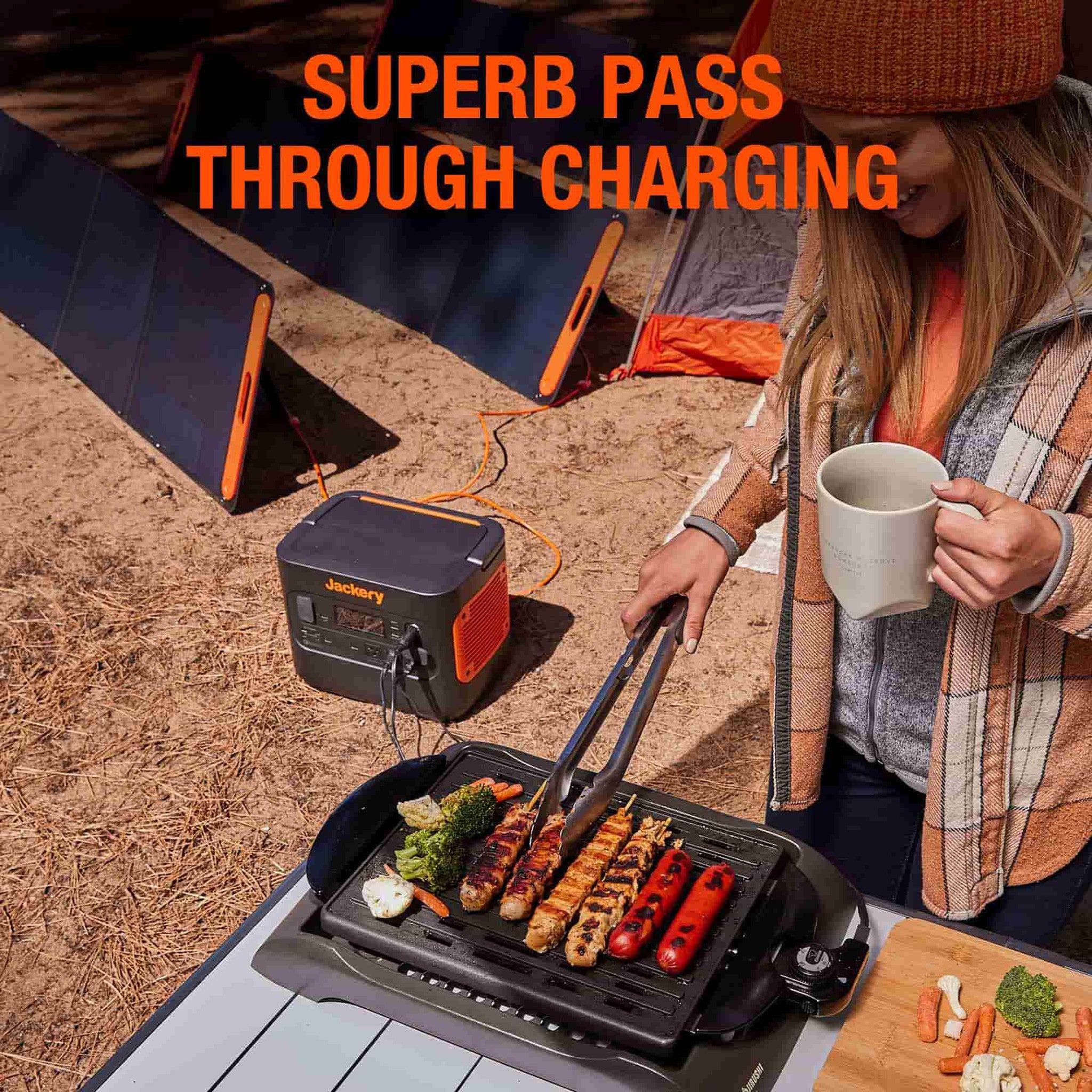 Jackery Solar Generator 2000 Pro (Explorer 2000 Pro + SolarSaga 200W)