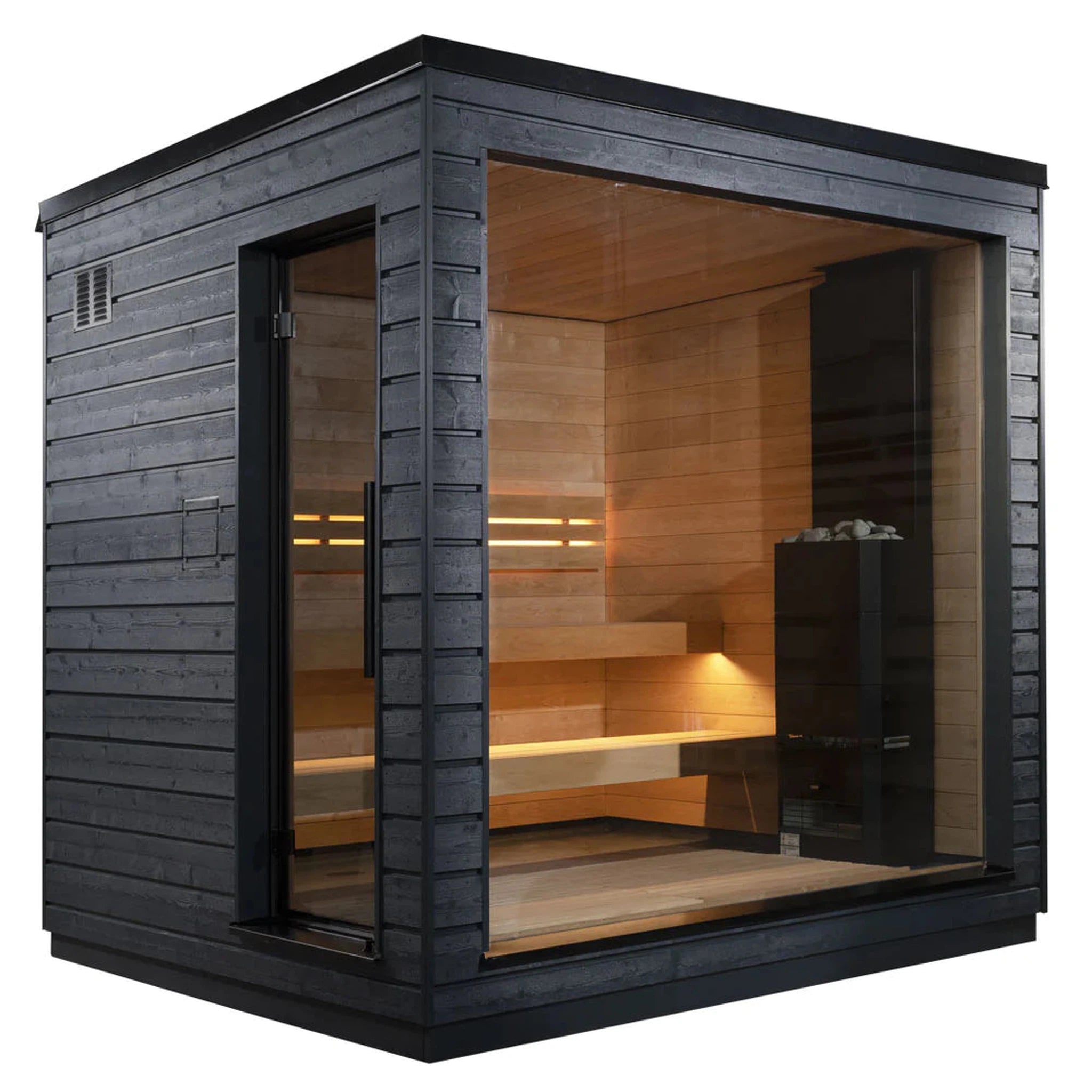 SaunaLife Model Outdoor Home Sauna G6 | Garden Series