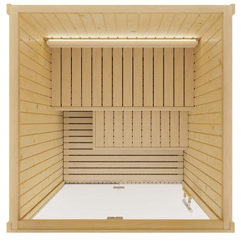 SaunaLife 2 Person Traditional Indoor Sauna | Model X2