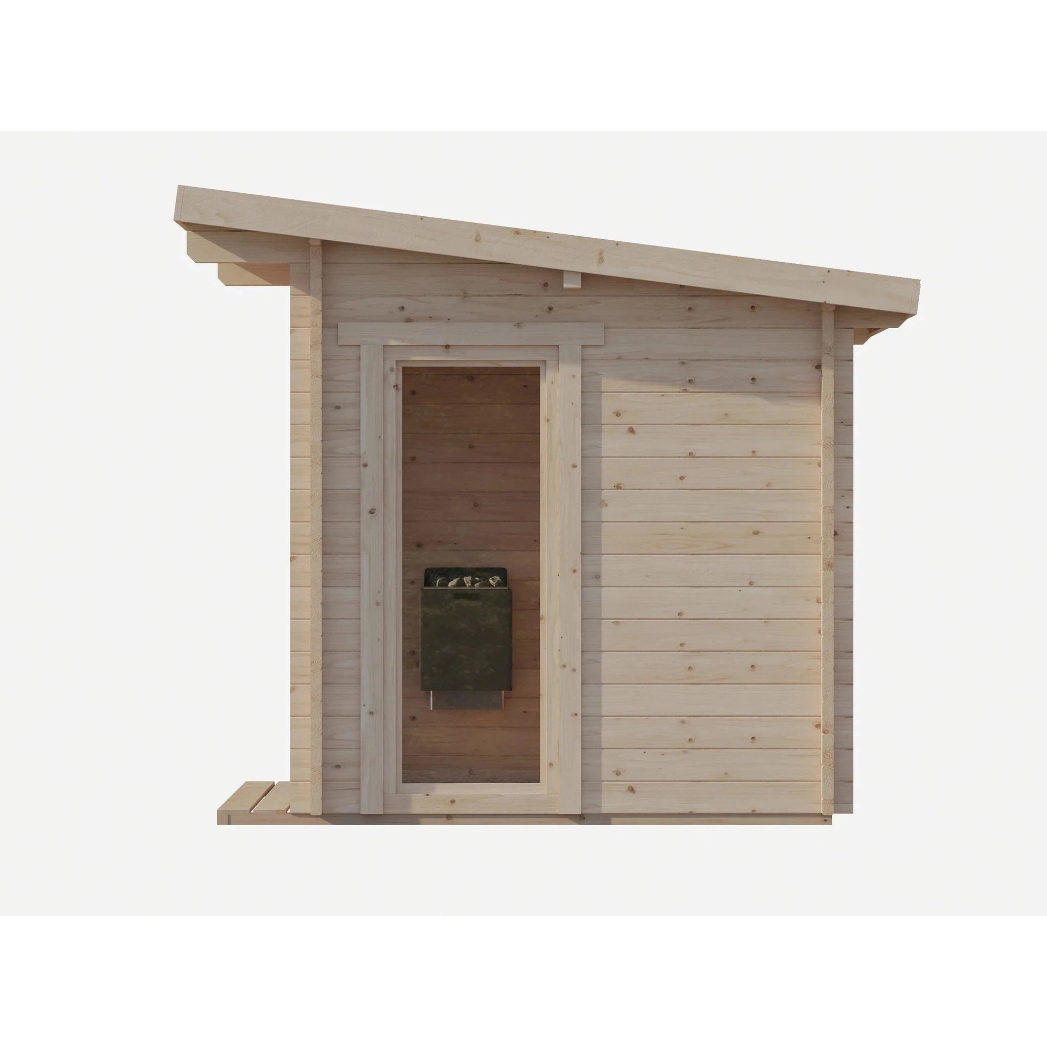 SaunaLife Model G4 Outdoor Home Sauna Kit