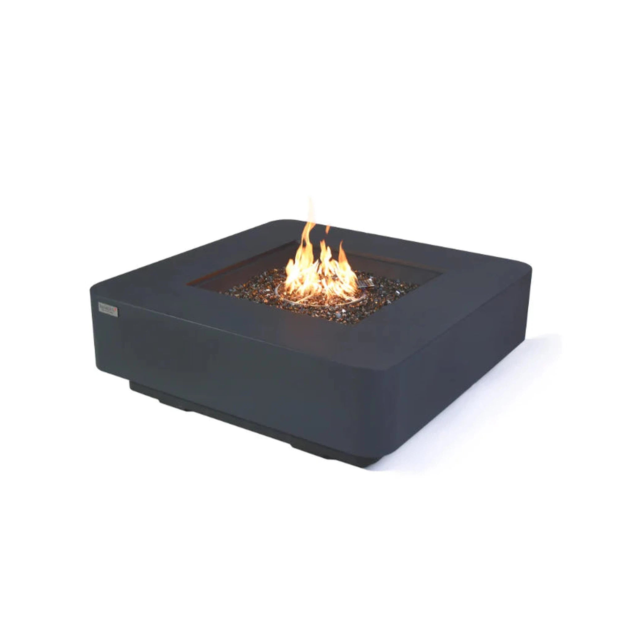 Elementi Plus BERGAMO Fire Table- Dark Grey