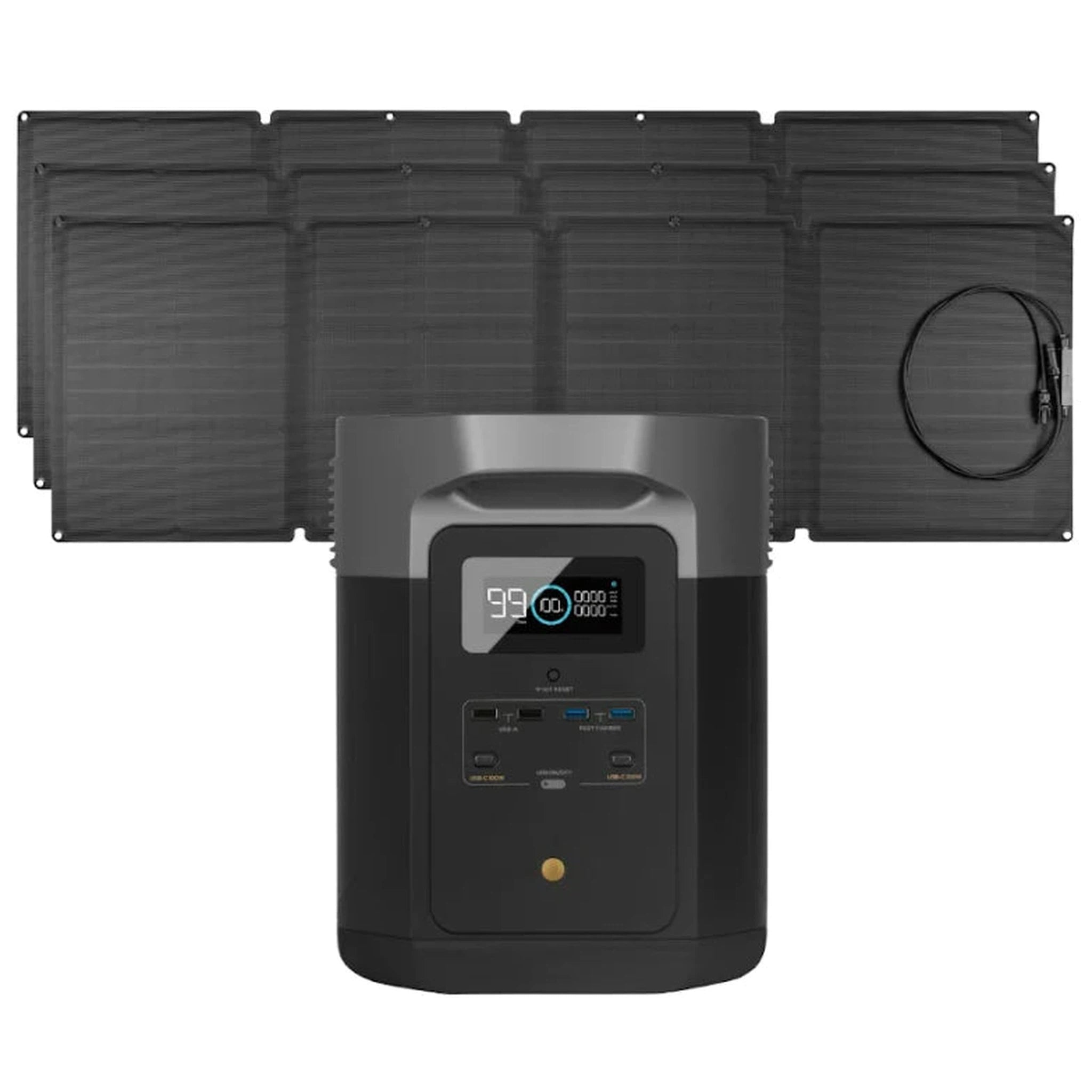 EcoFlow DELTA Max 2000 + 110W Solar Panel