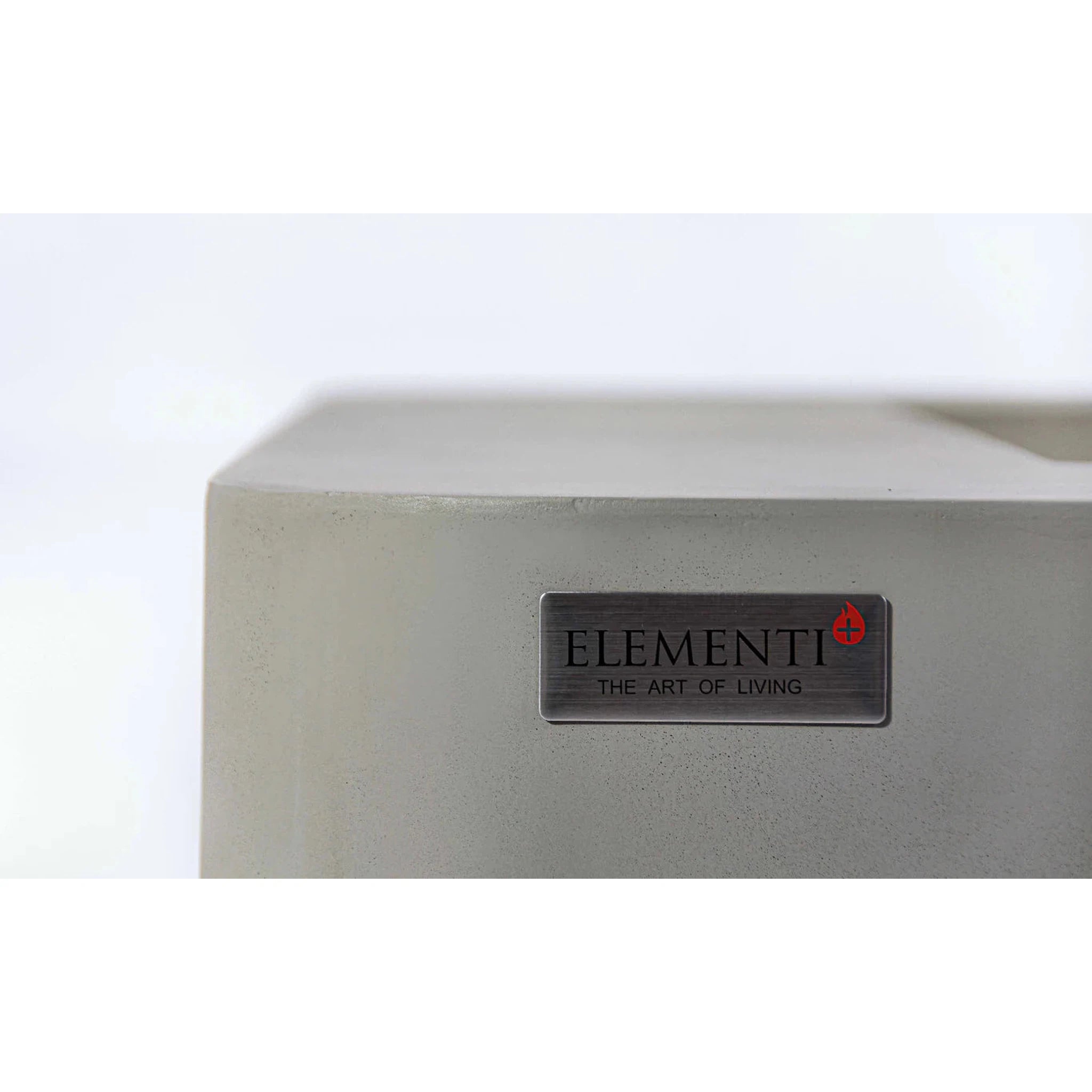 Elementi Plus LUCERNE Fire Table- Light Grey