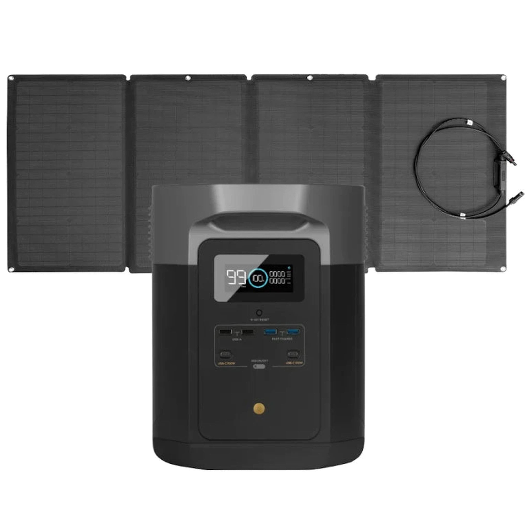 EcoFlow DELTA Max 2000 + 110W Solar Panel