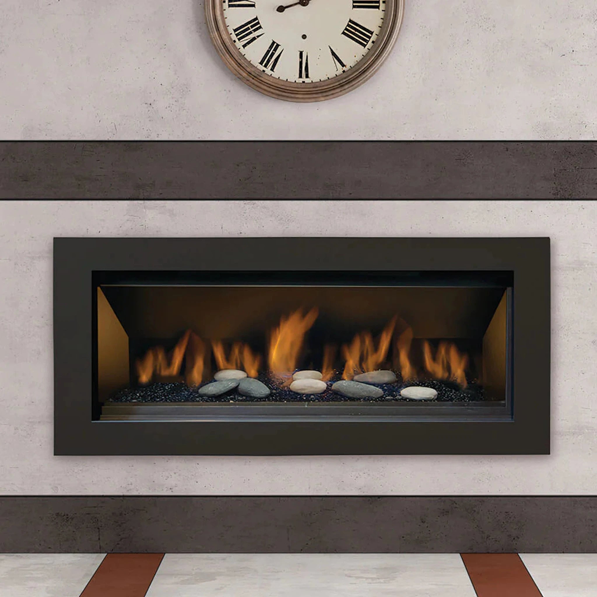 Sierra Flame Stanford Deluxe - 55" Direct Vent Linear Fireplace