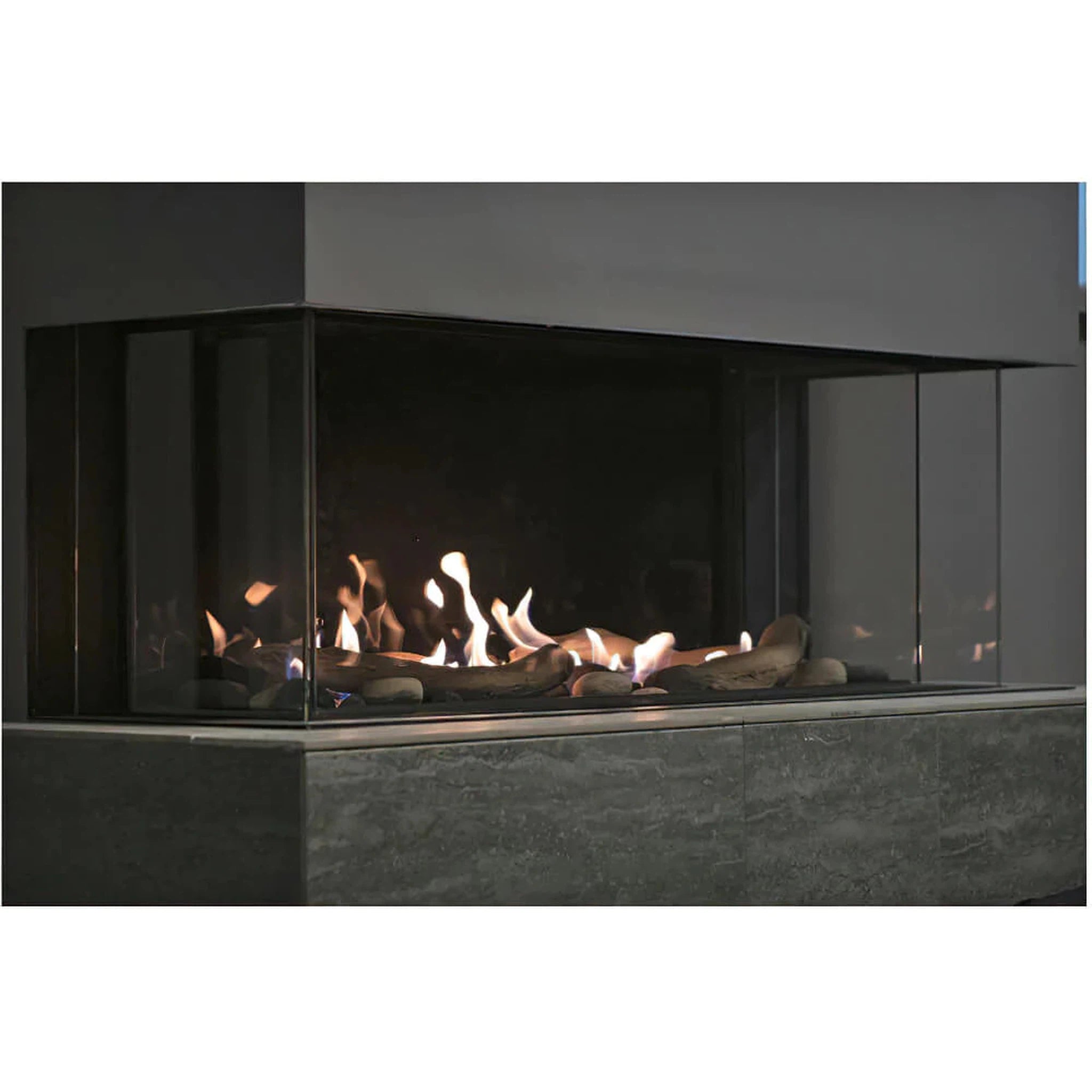 Sierra Flame Toscana - Three Sided Fireplace