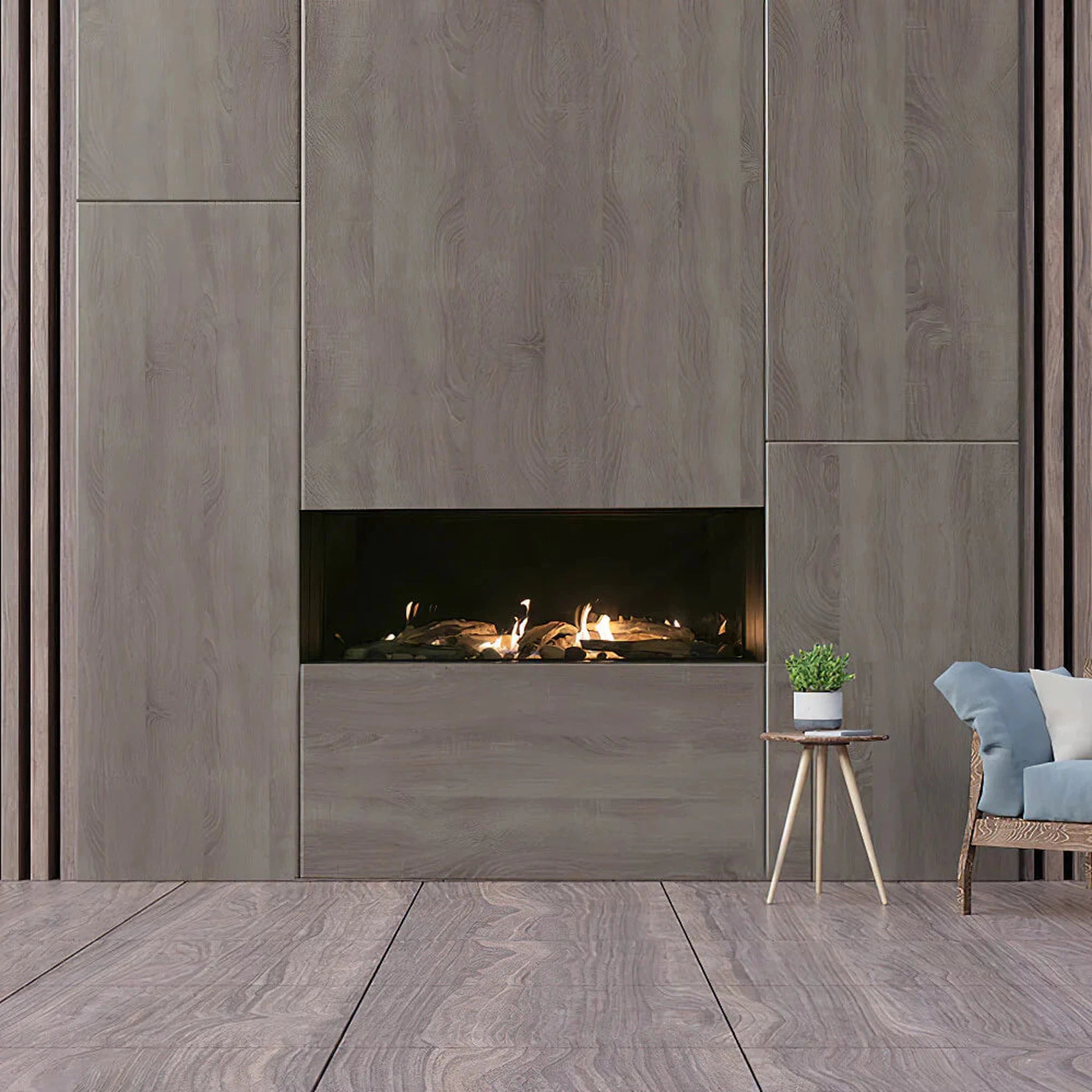 Sierra Flame Vienna - Direct Vent Linear Fireplace