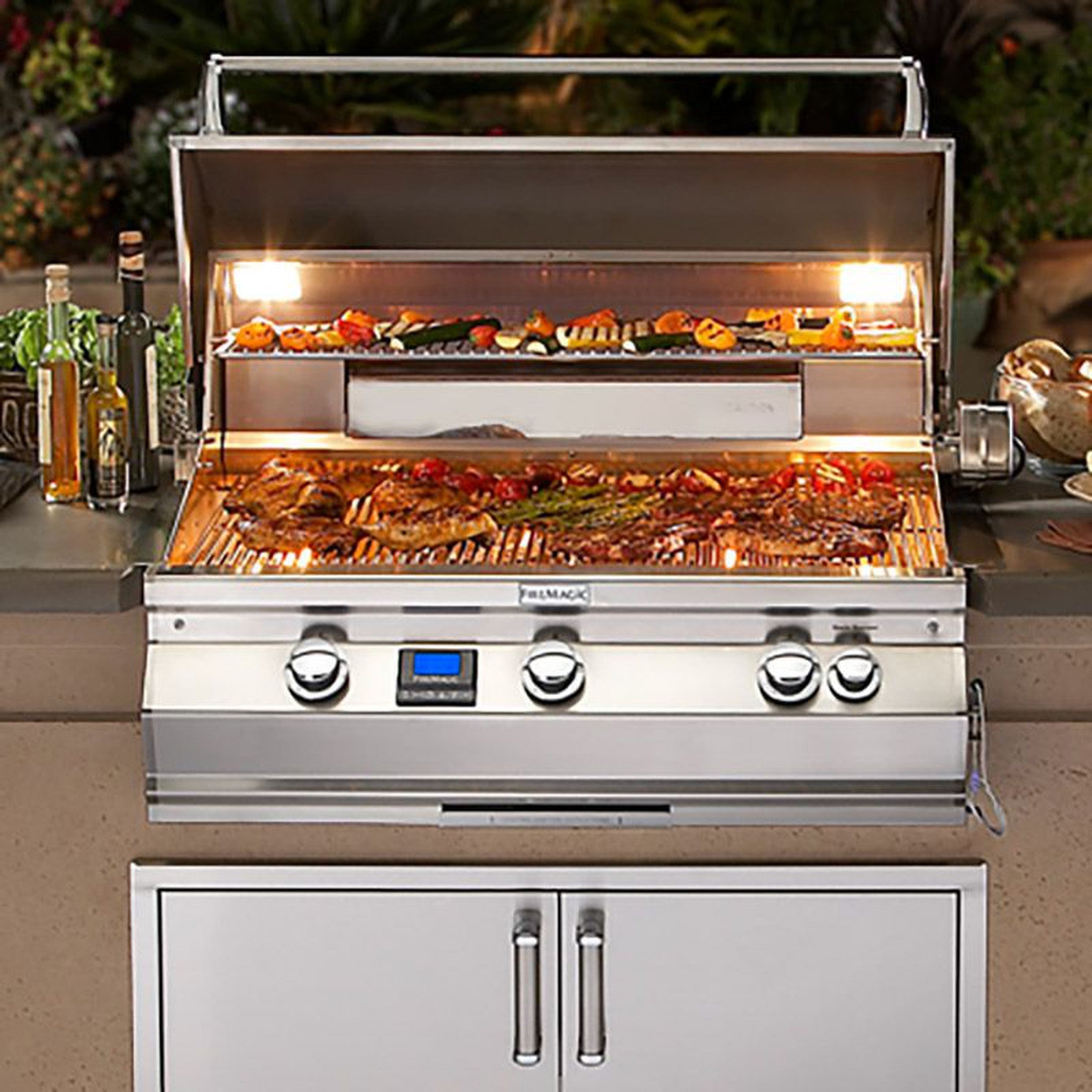 Fire Magic - Aurora A660i 30" Built-In Grill With Analog Thermometer