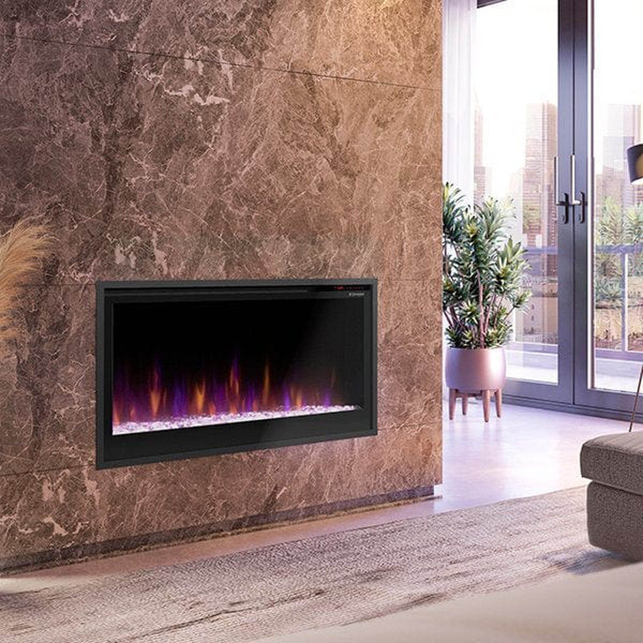 Dimplex Multi-Fire SL Slim Built-in Linear Electric Fireplace