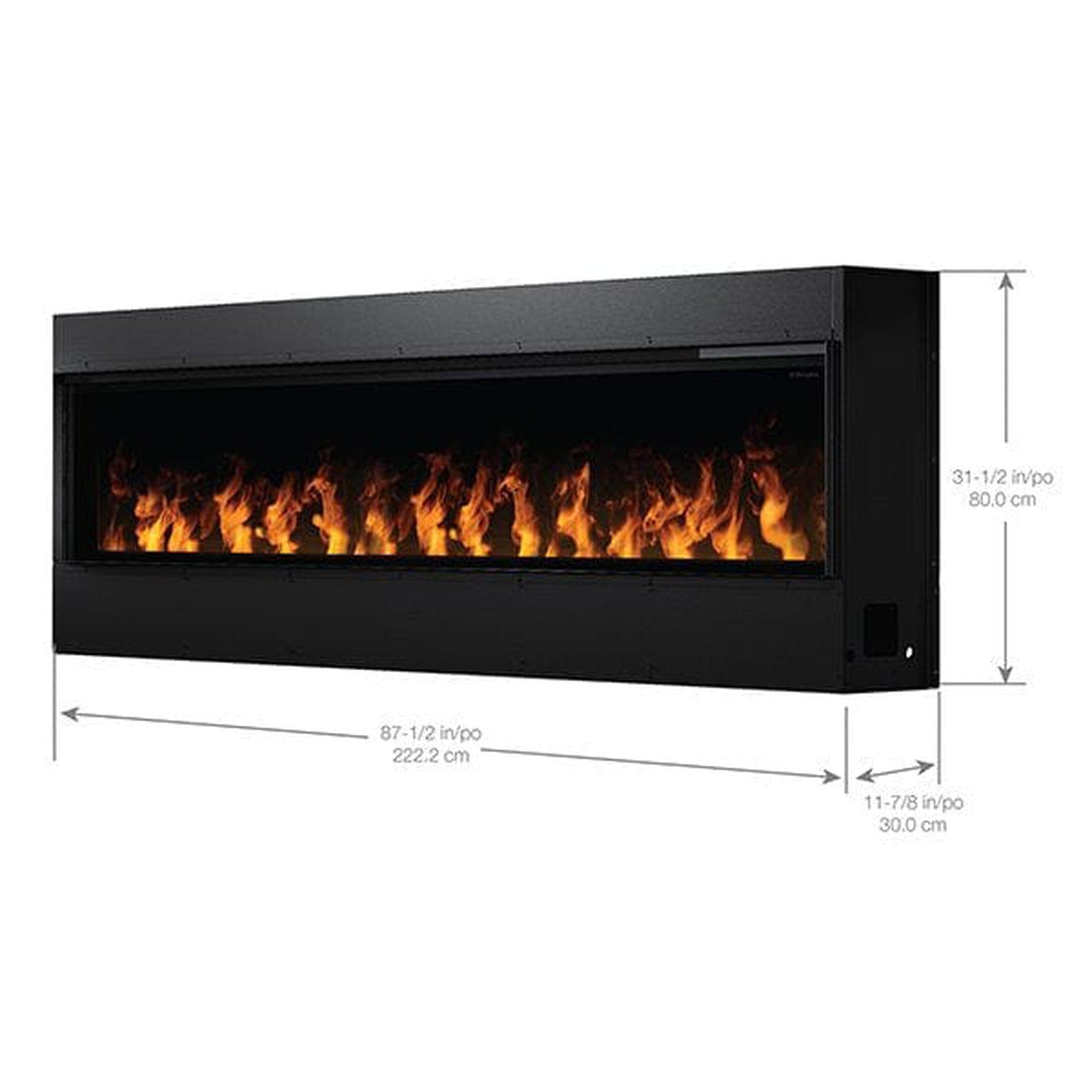 Dimplex - 86" Opti-myst Linear Electric Fireplace