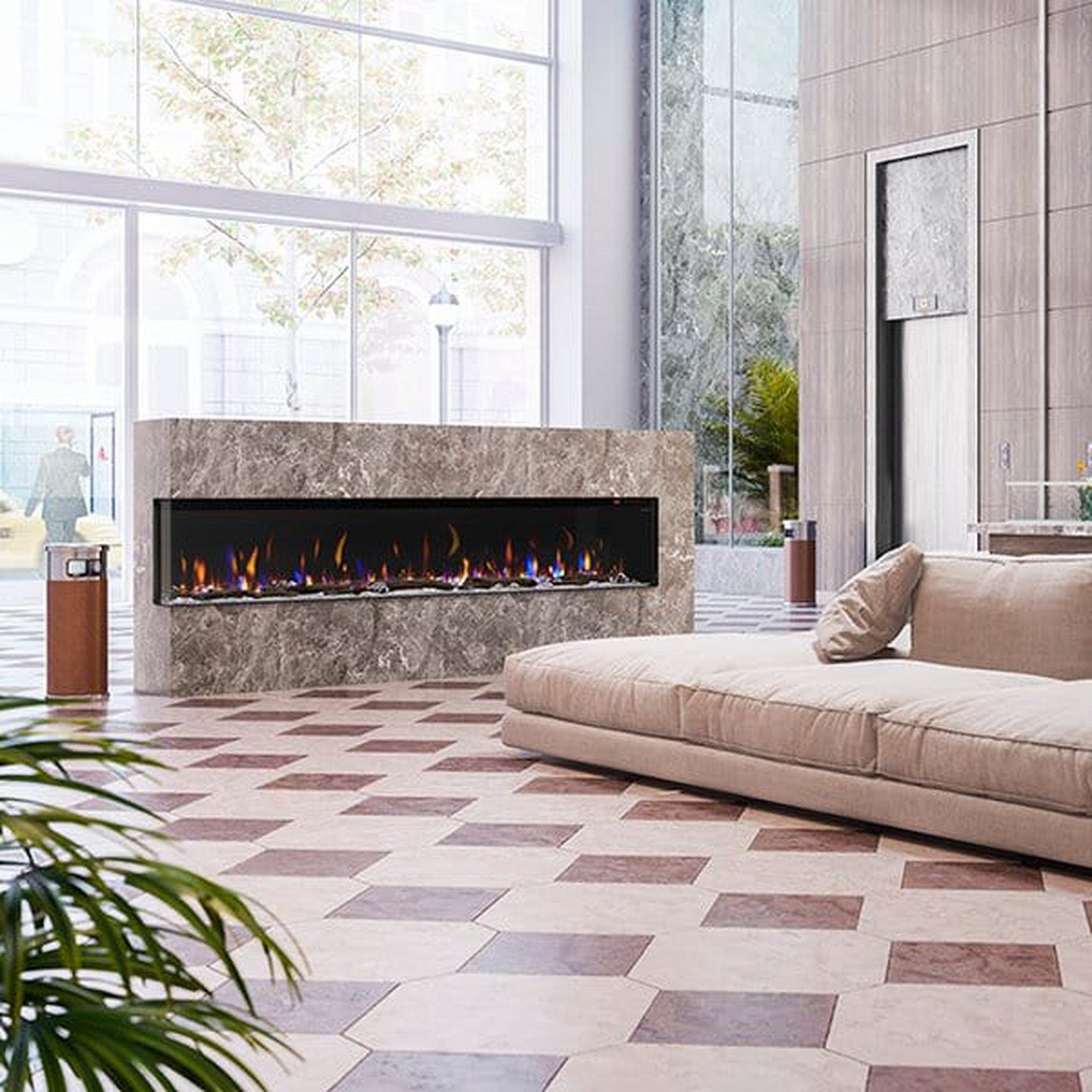 Dimplex - IgniteXL® Bold Built-in Linear Electric Fireplace